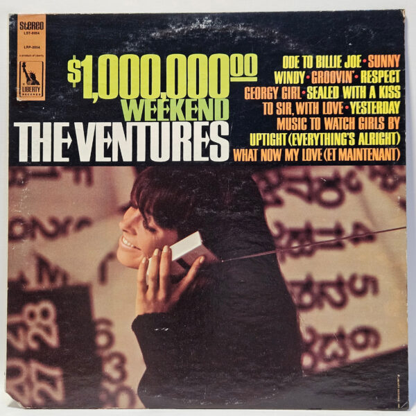 The Ventures - 1,000,000 Weekend - 1967 - VG+ - Ultrasonic Clean