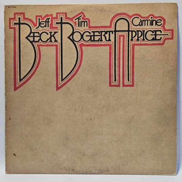 Jeff Beck - Beck Bogert Appice - 1973 Blues - EX - Ultrasonic Clean