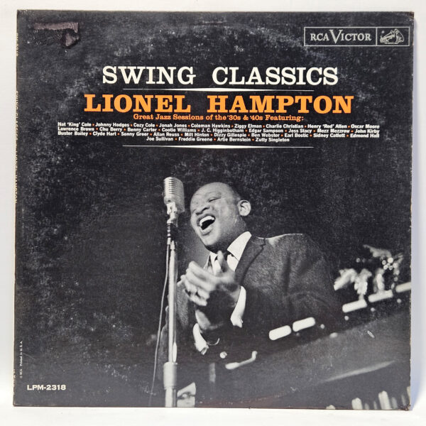 Lionel Hampton - Swing Classics - 1961 Jazz - EX - Ultrasonic Clean