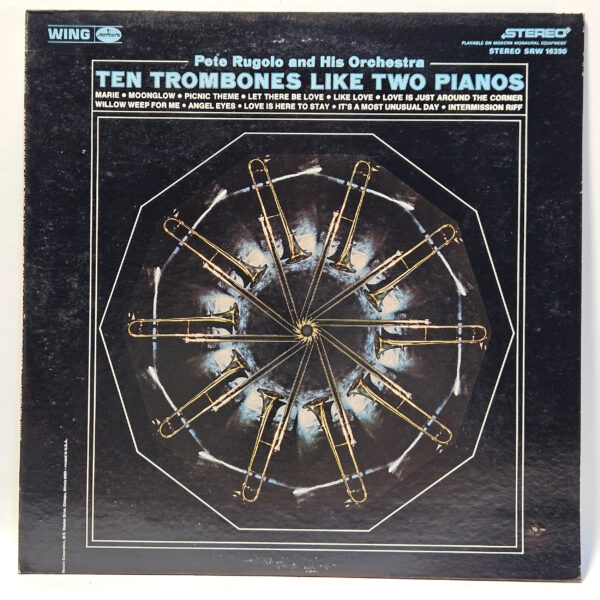 Pete Rugolo and His Orchestra - Ten Trombones Like Two Pianos - 1961 Jazz - EX -