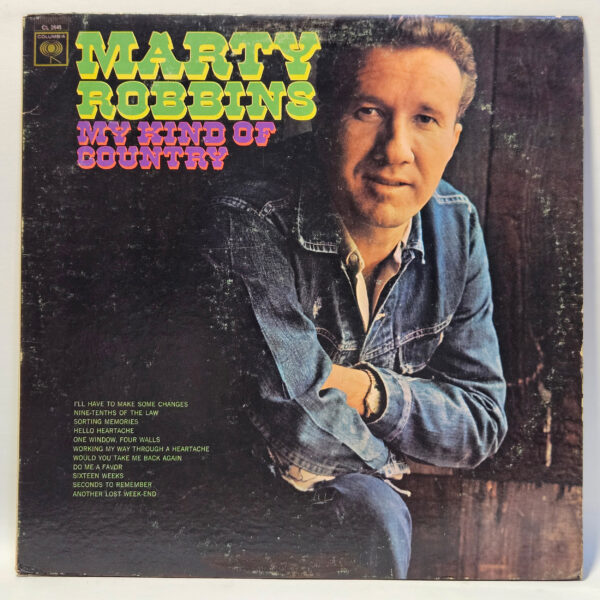 Marty Robbins - My Kind of Country - 1967 Country - VG+ - Ultrasonic Clean