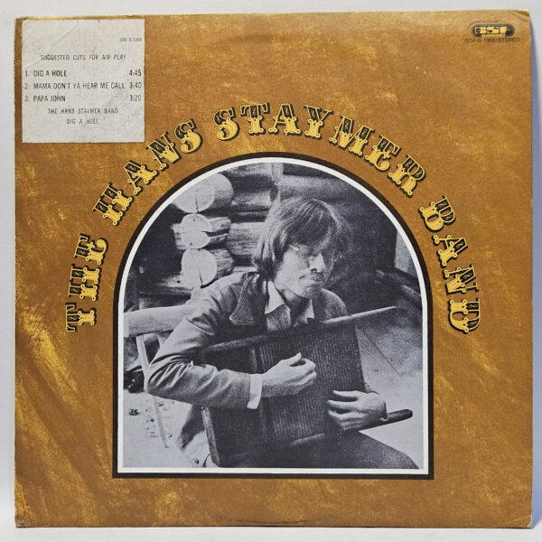 The Hans Staymer Band - The Hans Staymer Band - 1972 - EX - Ultrasonic Clean
