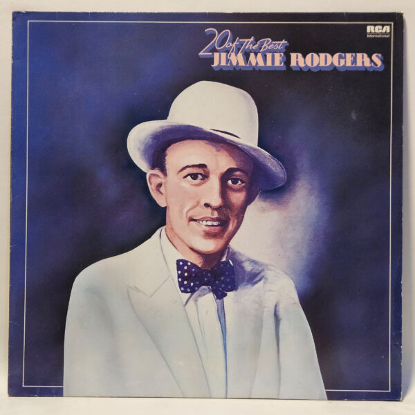 Jimmie Rodgers - 20 Of The Best - 1984 Blues - EX - Ultrasonic Clean