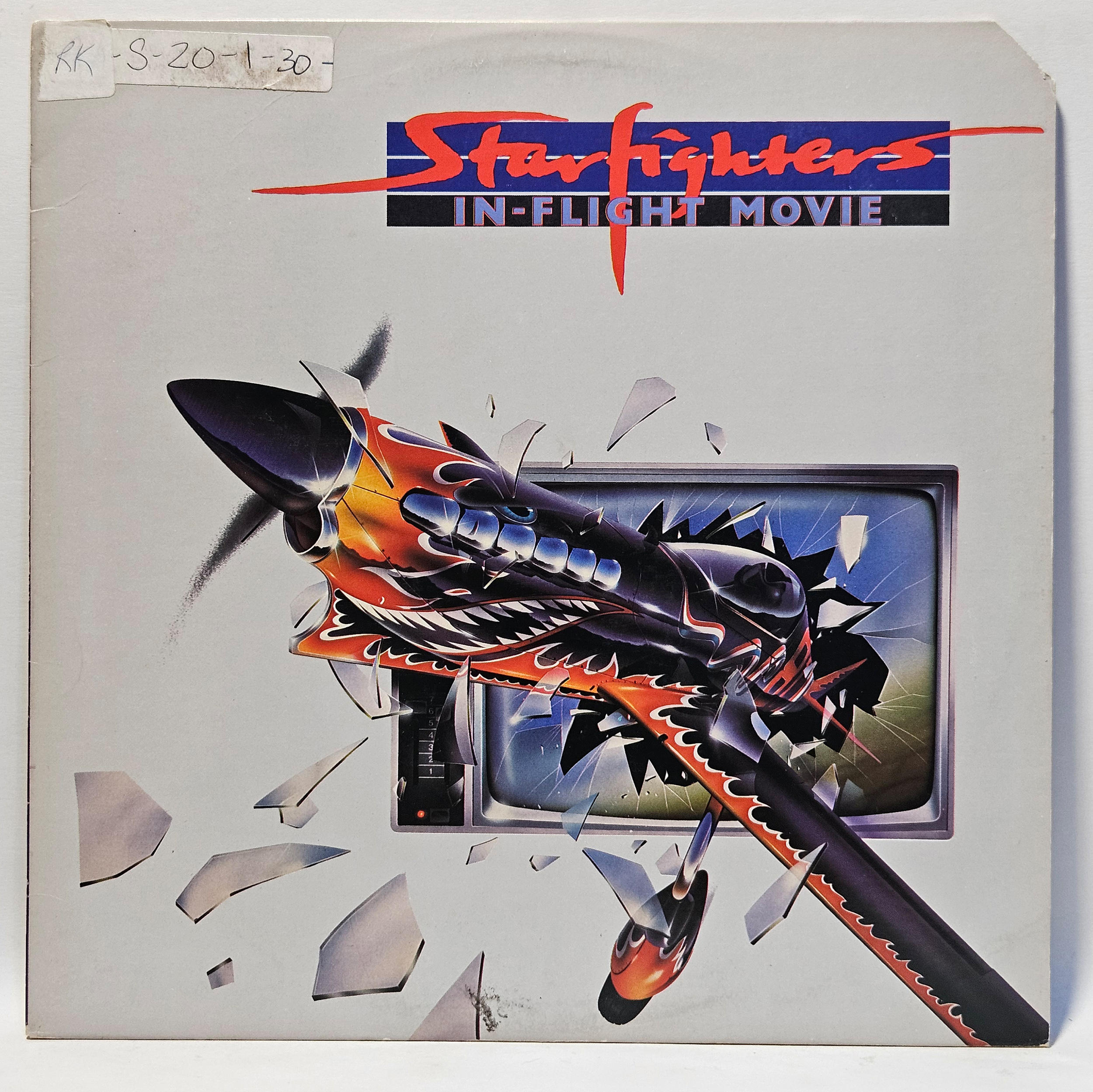 Starfighters - In-Flight Movie - 1982 Metal - EX - Ultrasonic Clean