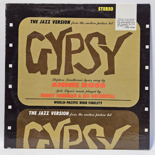 Annie Ross / Buddy Bregman & His Orchestra - Gypsy - 1962 Jazz Mono - Ultsnc Cln