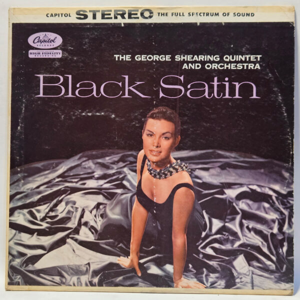 The George Shearing Quintet and Orchestra - Black Satin - 1957 Jazz - VG+ - Ult