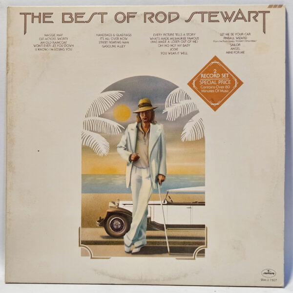 Rod Stewart - The Best of Rod Stewart - 1976 - EX - Ultrasonic Clean