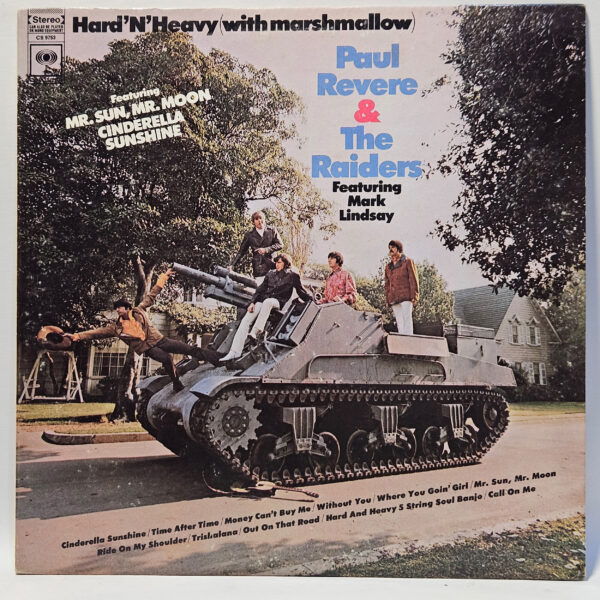 Paul Revere & The Raiders - Hard 'N' Heavy (With Marshmallow) - 1969 Psych - EX