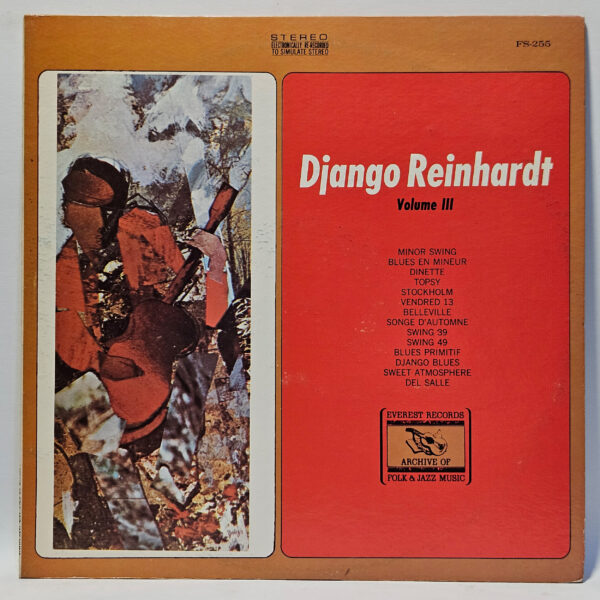 Django Reinhardt - Django Reinhardt Volume III - 1972 Jazz - EX - Ultrasonic Cln