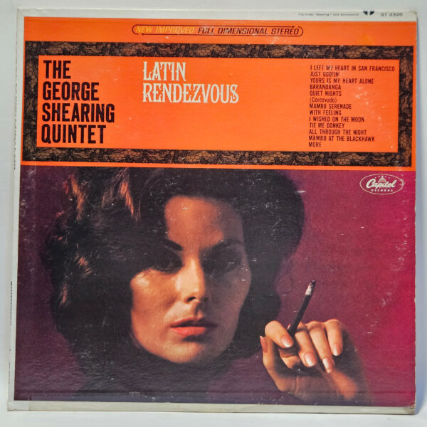 The George Shearing Quintet - Latin Rendezvous - 1965 Jazz - VG+ - UltSnc Cln