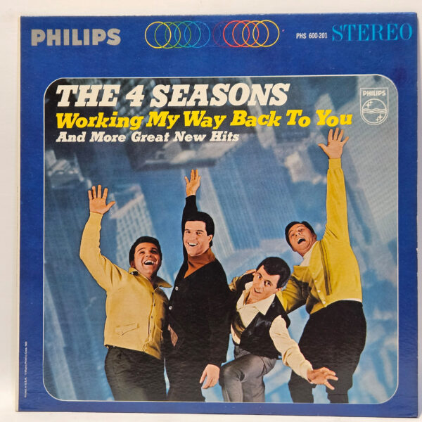 The 4 Seasons - Working My Way Back To You - 1966 Soul - EX - Ultrasonic Clean