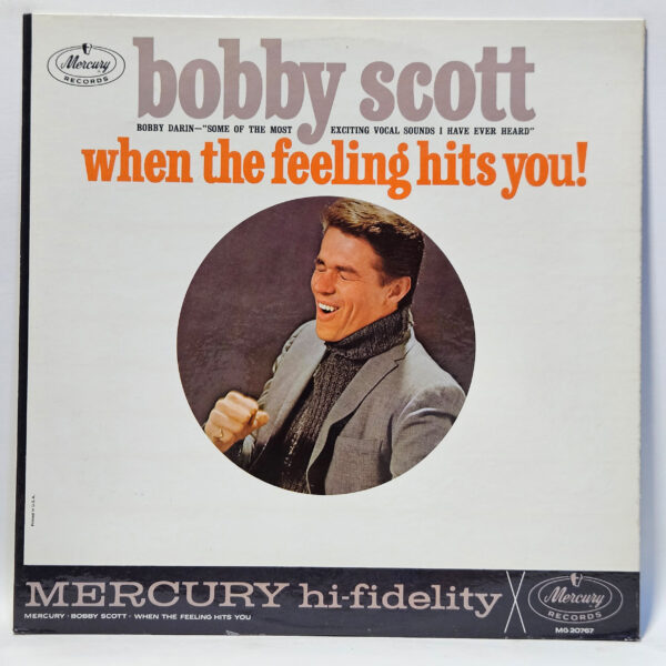 Bobby Scott - When the Feeling Hits You! - 1963 Jazz Promo - EX - Ultrsnc Cln