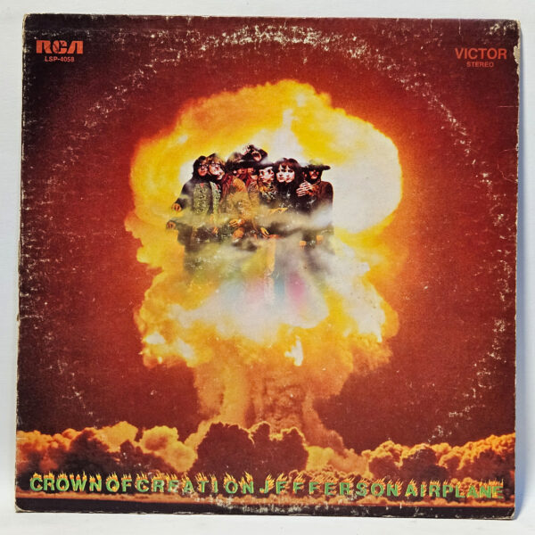 Jefferson Airplane - Crown of Creation - 1968 Psych - VG+ - Ultrasonic Clean