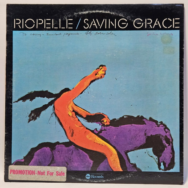Riopelle - Saving Grace - 1974 Country - EX - Ultrasonic Clean