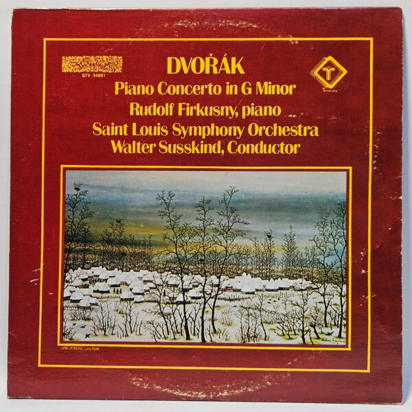 Dvorak - Piano Concerto in G Minor - 1972 Classical - EX - Ultrasonic Clean
