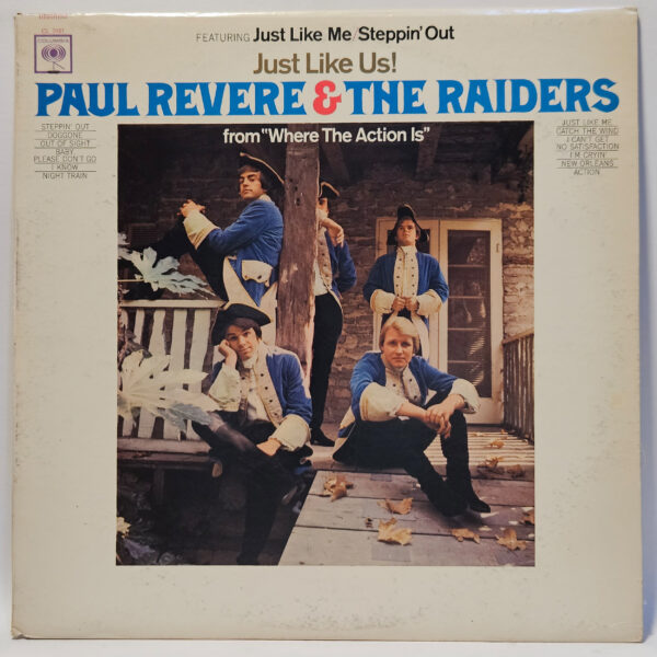 Paul Revere & The Raiders - Just Like Us! - 1966 Garage - EX - Ultrasonic Clean