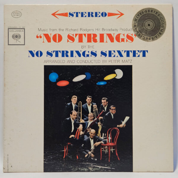 No Strings Sextet - No Strings - 1962 Jazz - EX - Ultrasonic Clean