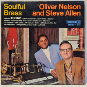 Oliver Nelson & Steve Allen - Soulful Brass - 1968 Jazz - EX - Ultrasonic Clean