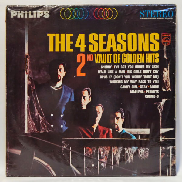 4 Seasons - 2nd Vault of Golden Hits - 1966 Pop Import - EX - Ultrasonic Clean