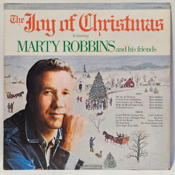 Marty Robbins - The Joy of Christmas - 1972 Country - VG+ - Ultrasonic Clean