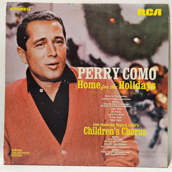 Perry Como - Home for the Holidays - 1968 Jazz - EX - Ultrasonic Clean