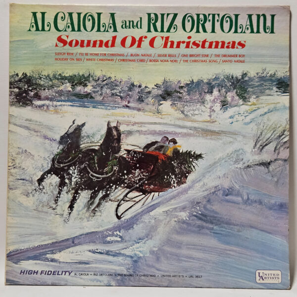 Al Caiola and Riz Ortolani - Sound of Christmas - EX - Ultrasonic Clean