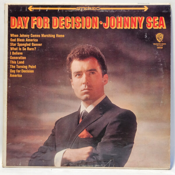 Johnny Sea - Day For Decision - 1966 Country - EX - Ultrasonic Clean
