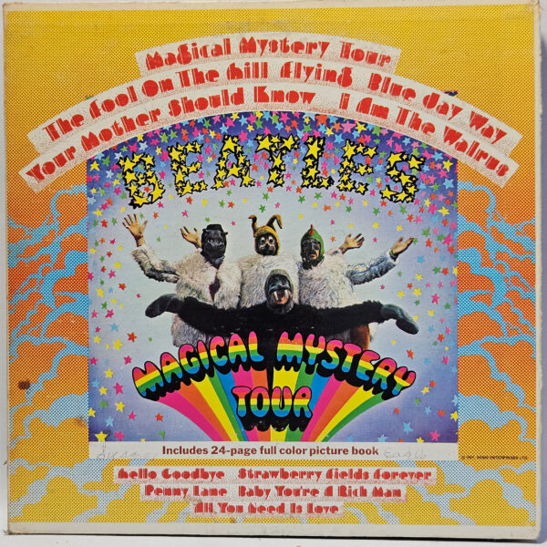 The Beatles - Magical Mystery Tour - 1967 Psych - VG - Ultrasonic Clean