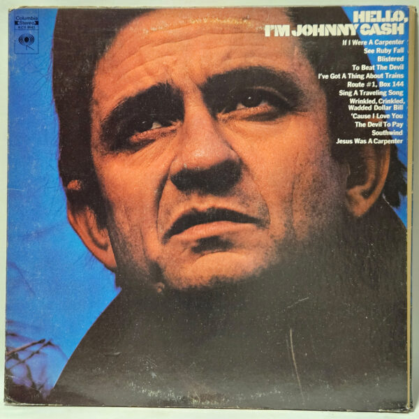 Johnny Cash - Hello I'm Johnny Cash - 1970 Country Unipak - EX - Ultrsnc Cln