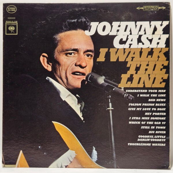 Johnny Cash - I Walk the Line - 1964 Country - EX - Ultrasonic Clean