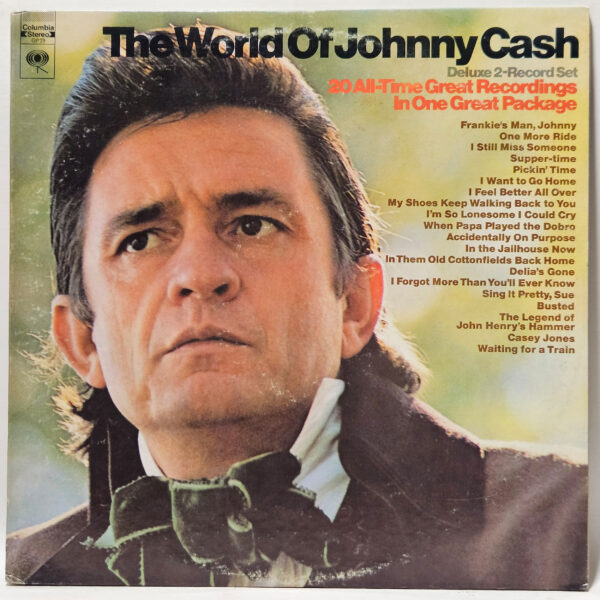 Johnny Cash - The World Of Johnny Cash - 1970 Country - VG - Ultrasonic Clean