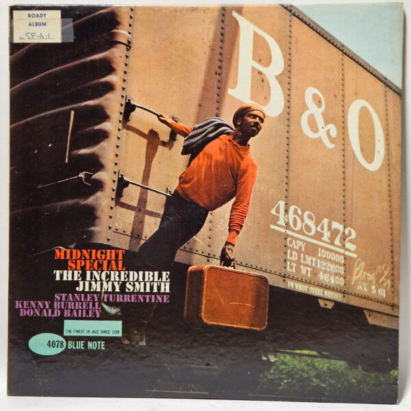 Jimmy Smith - Midnight Special - 1961 Jazz RVG Not DG Blue Note - EX - Ult Cln