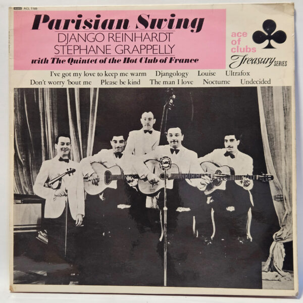 Django Reinhardt, Stephane Grappelly - Parisian Swing - EX - Ultrasonic Clean
