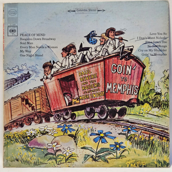 Paul Revere & The Raiders - Goin' To Memphis - 1968 Soul - EX - Ultrasonic Clean