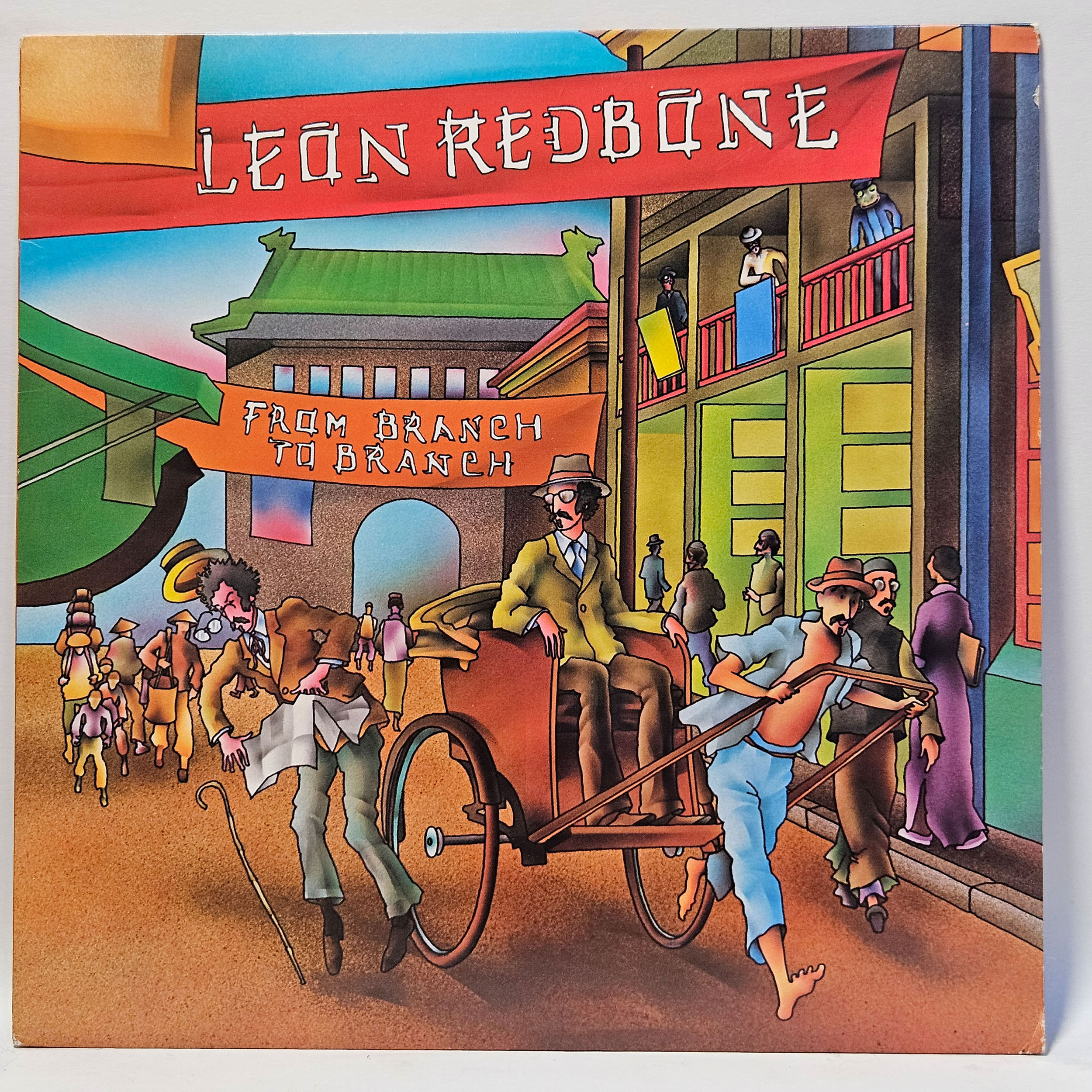 Leon Redbone - From Branch to Branch - 1981 Jazz - EX - Ultrasonic Clean