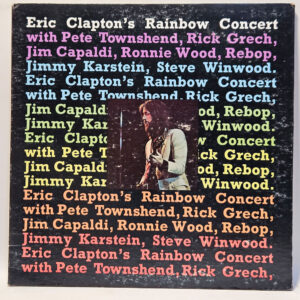 Eric Clapton - Rainbow Concert - 1973 Blues - EX - Ultrasonic Cln