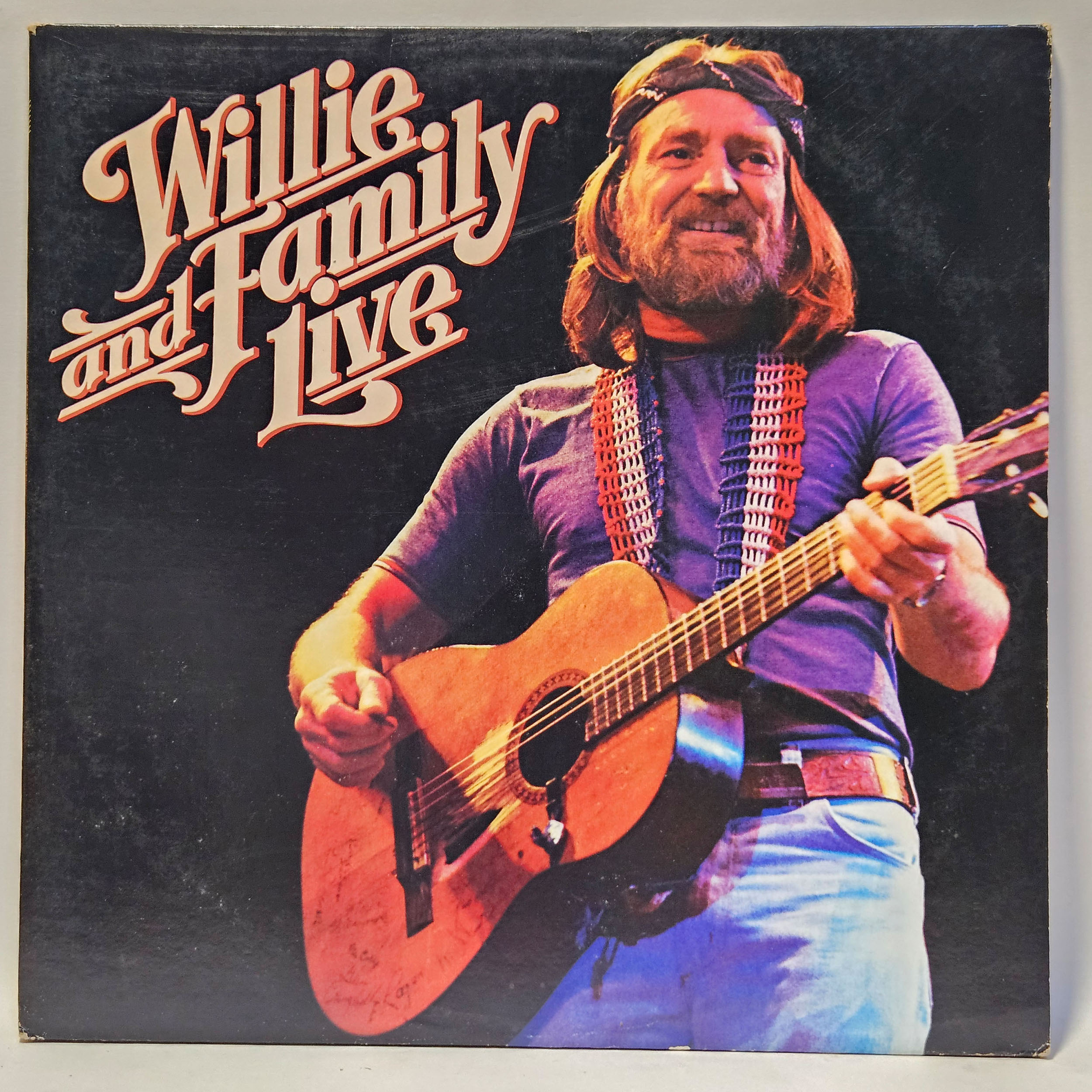 Willie Nelson - Willie & Family Live - 1978 Country - EX - Ultrasonic Clean