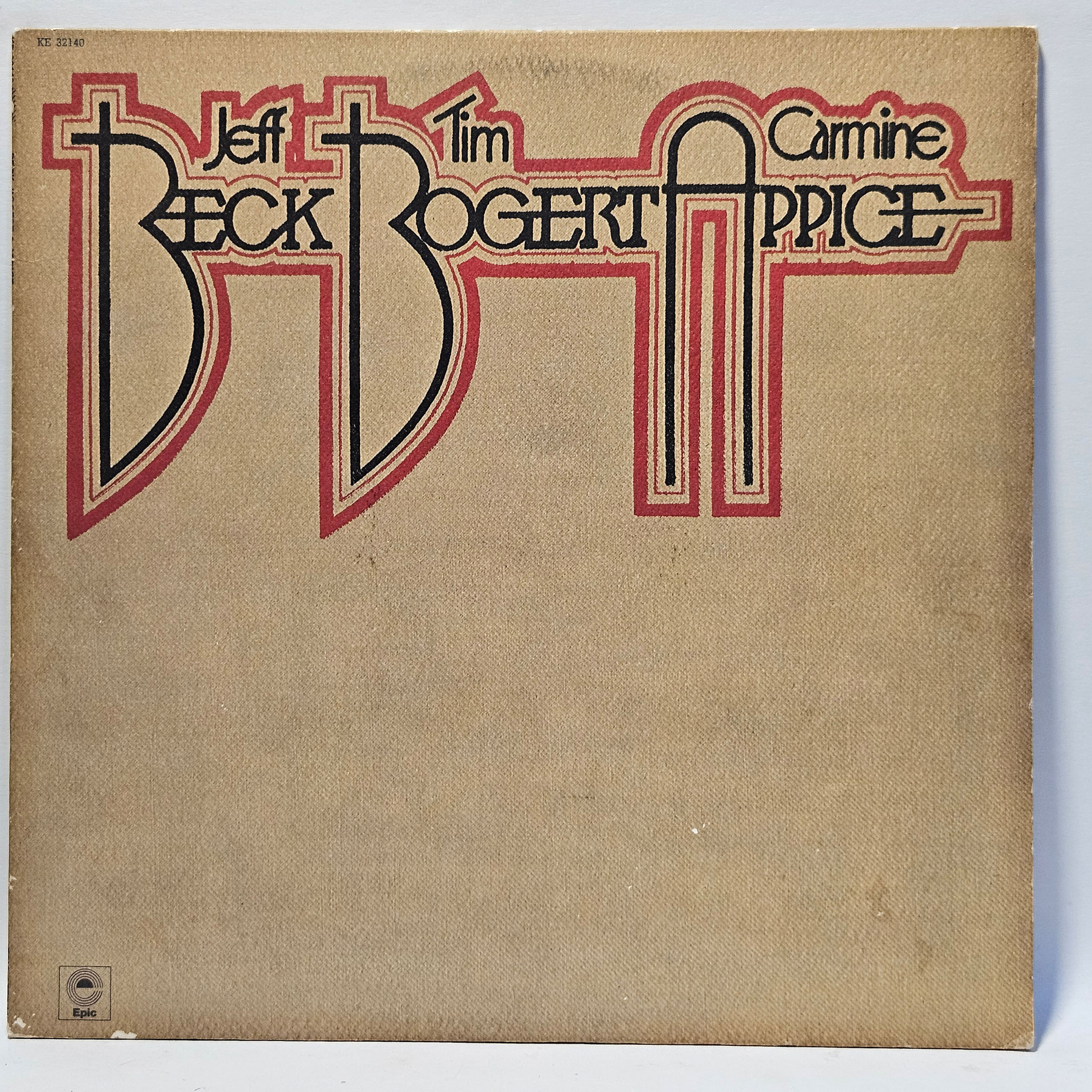 Beck Bogert Appice - Beck Bogert Appice - 1973 Blues - EX - Ultrasonic Clean