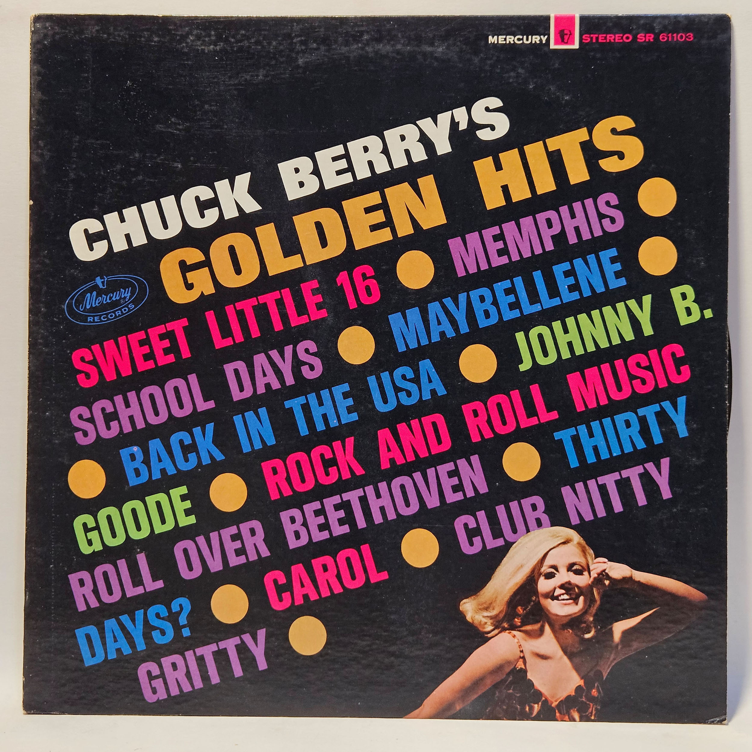 Chuck Berry - Golden Hits - 1967 Blues - EX - Ultrasonic Clean
