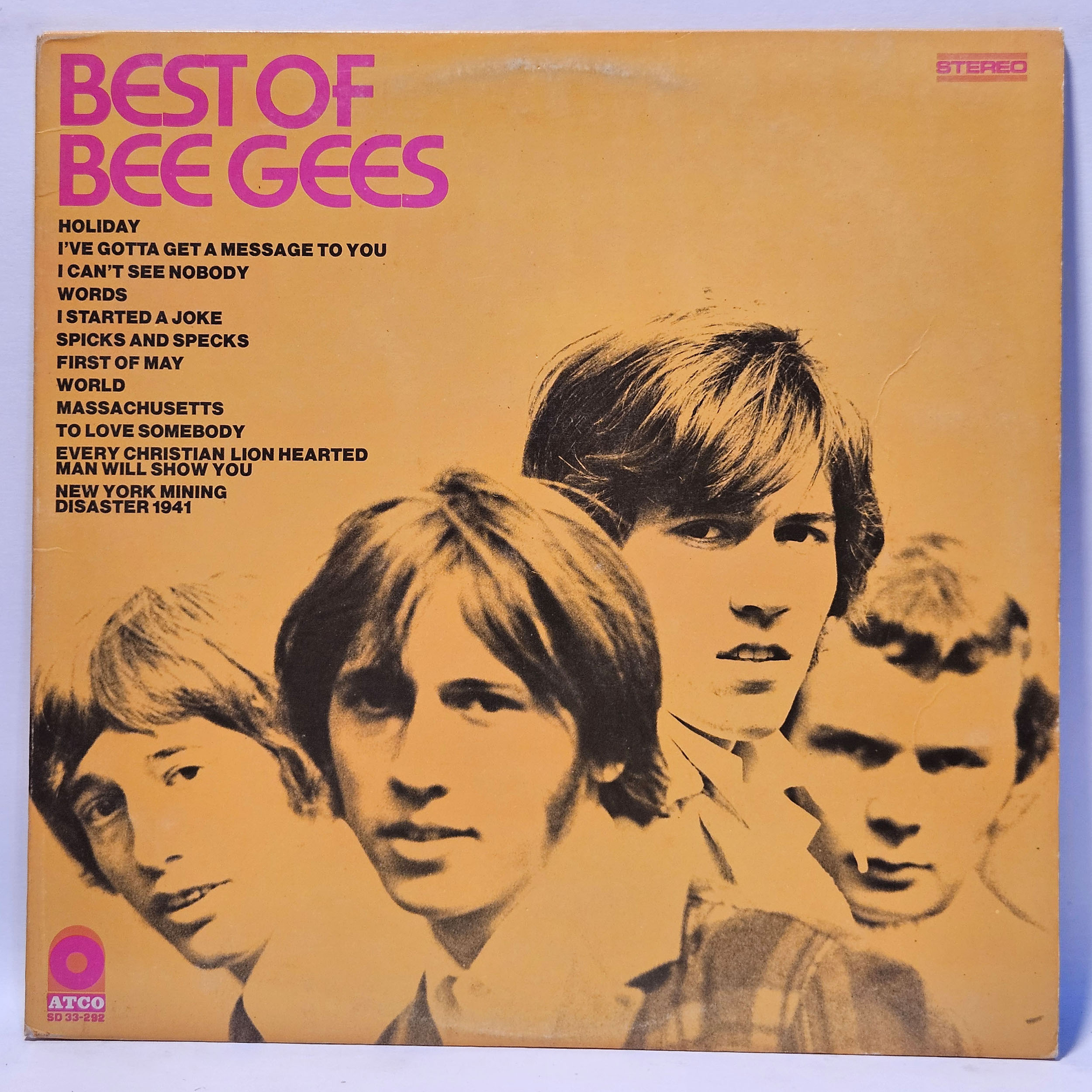 Bee Gees - Best of Bee Gees - VG+ - Ultrasonic Clean