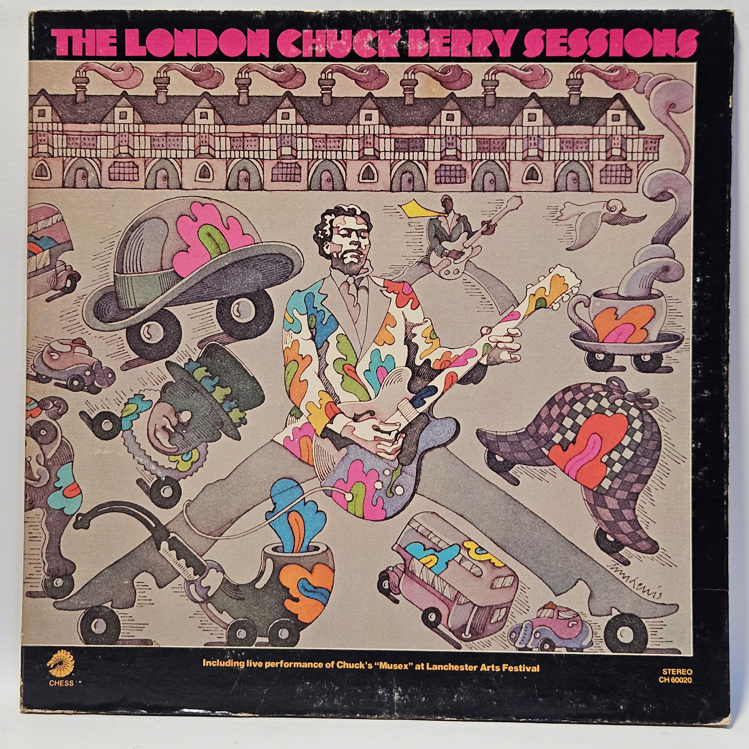 Chuck Berry - London Sessions - 1972 Funk - EX - Ultrasonic Cln
