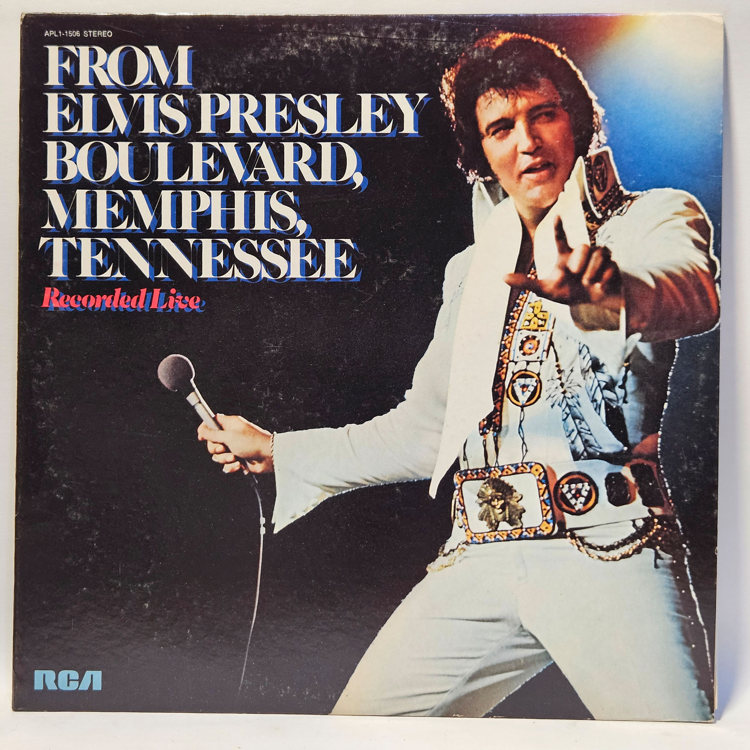 Elvis Presley - From Elvis Blvd - 1976 - EX - Ultrasonic Clean