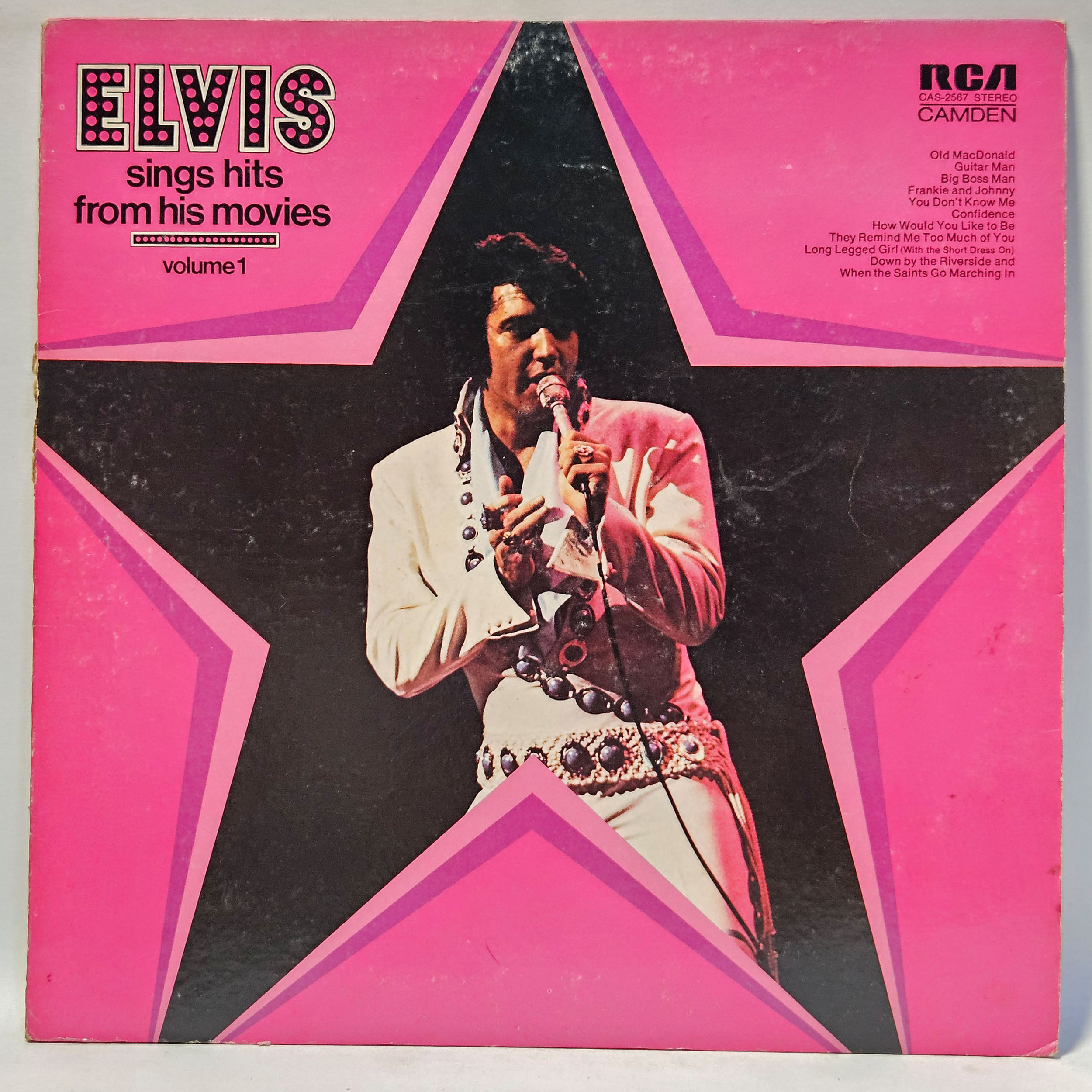 Elvis Presley - Sings Hits from Movies Vol. 1 - 1972 - EX - Ult Cln