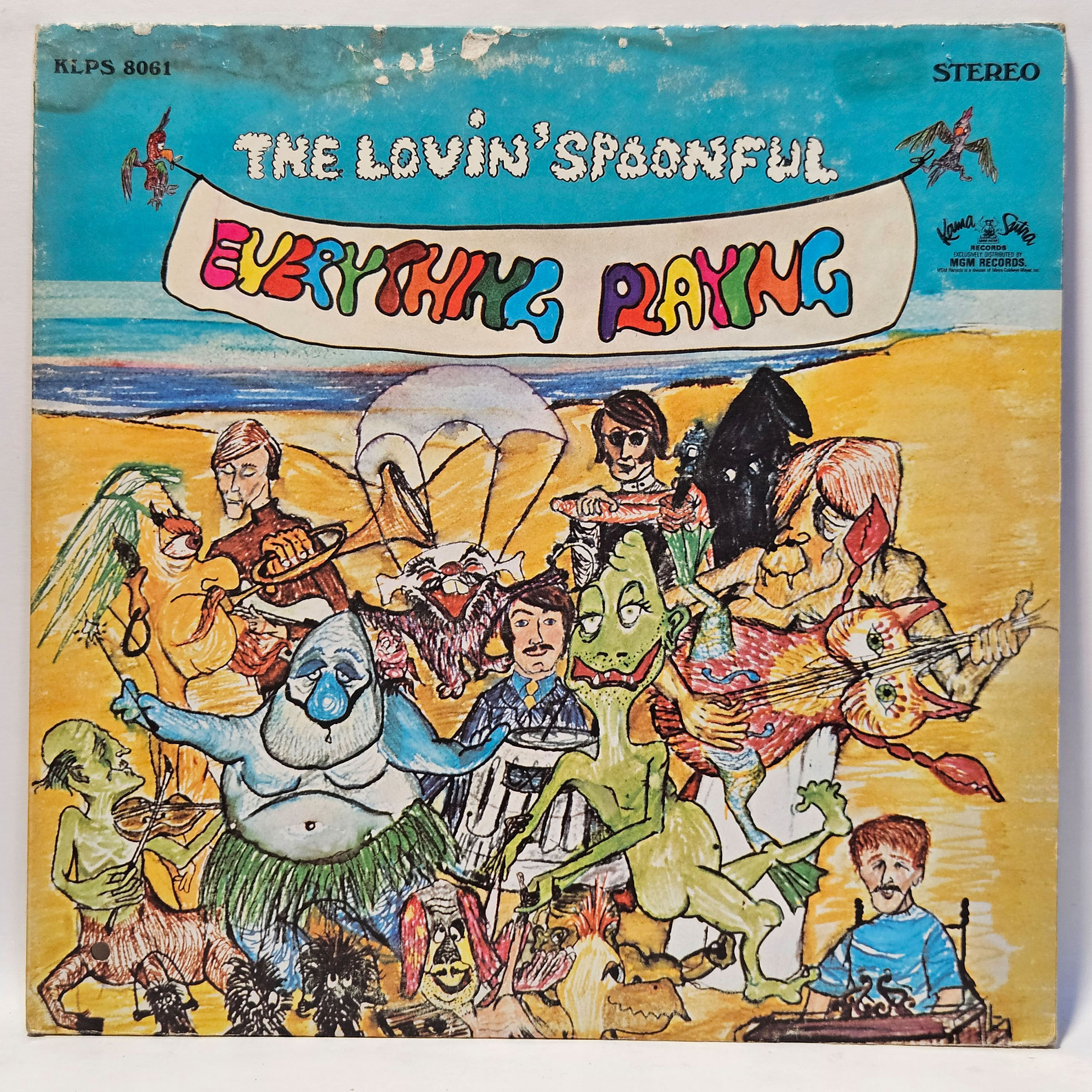 Lovin' Spoonful - Everything Playing - 1967 Folk - EX - Ultrasonic Clean