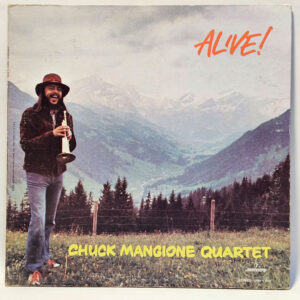 Chuck Mangione Quartet – Alive! – 1972 Funk – EX – Ultrasonic Clean
