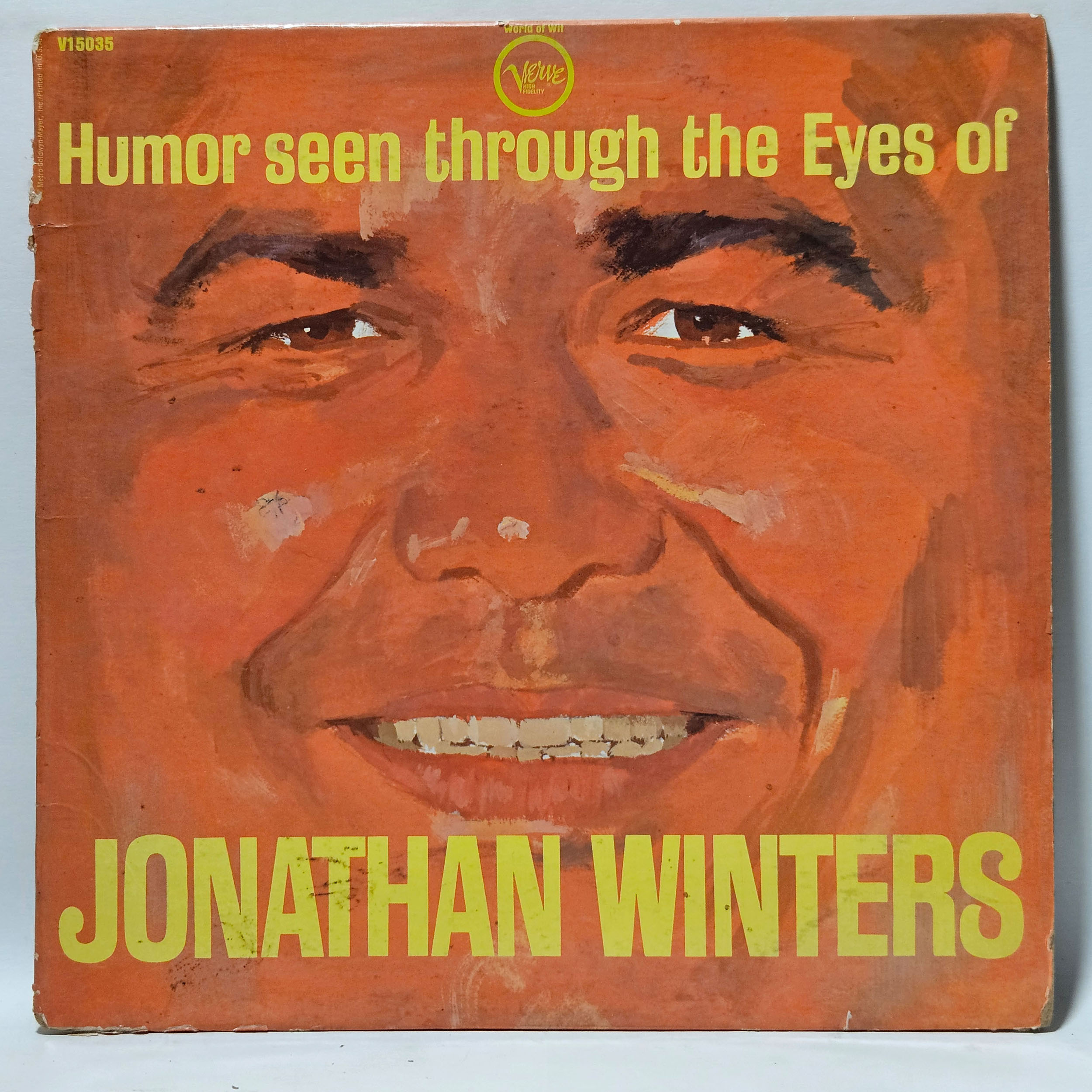 Jonathan Winters - Humor Seen Through the Eyes of Jonathan Winters - 1963 - VG -