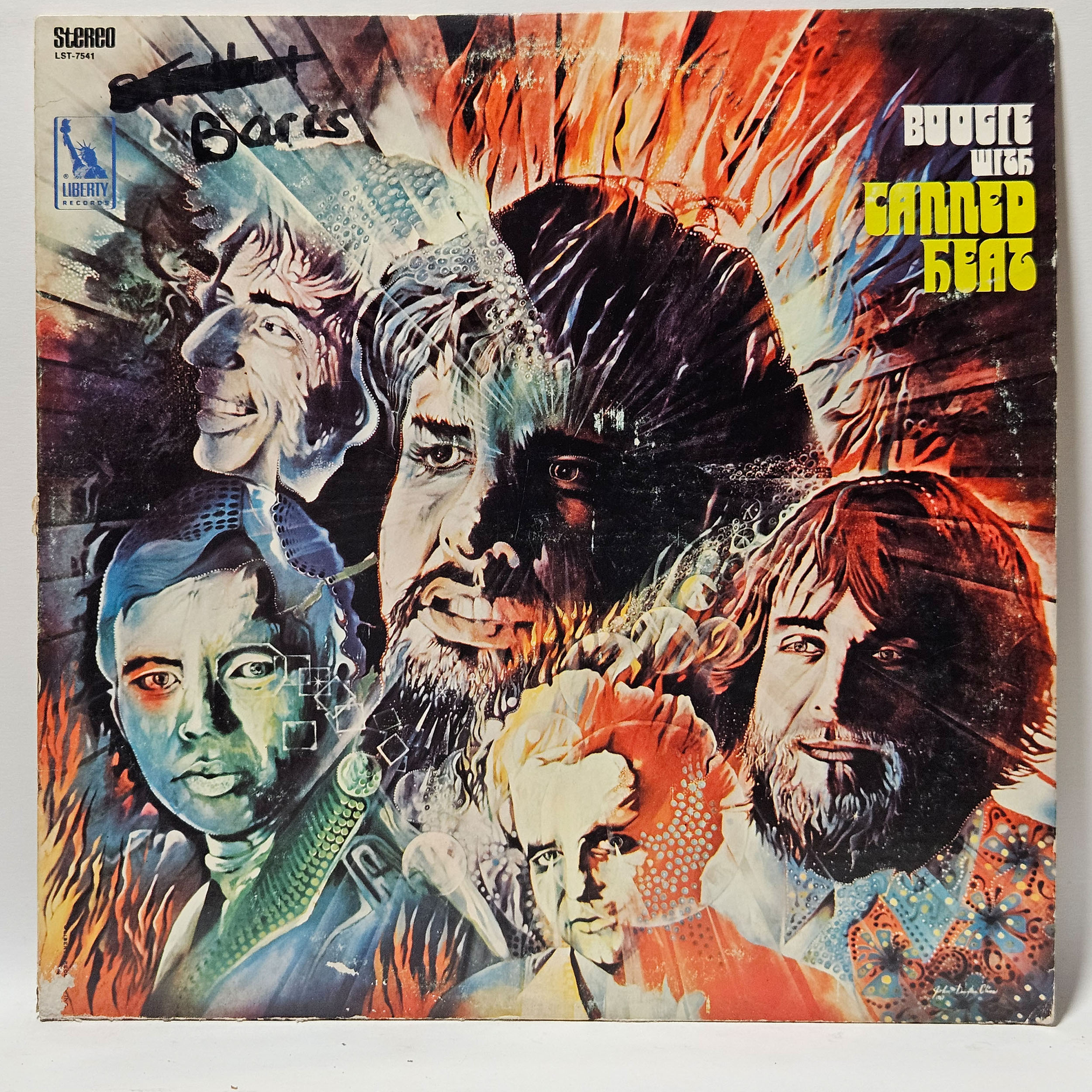 Canned Heat - Boogie with Canned Heat - 1968 Blues - EX - Ultrasonic Clean