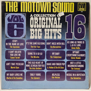 The Motown Sound Vol. 6: A Collection of 16 Original Big Hits - 1967 Sealed