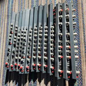 12 TAC Scorpion II Console Channel Strips -  Mixed Modules (S2000 / S3100 / S2301