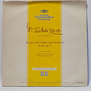 Pyotr Ilyich Tchaikovsky - Concerto For Violin And Orchestra, D Major, Opus 35